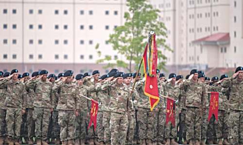 As North Korea intensifies missile programme, US opens $11bn base in South Korea