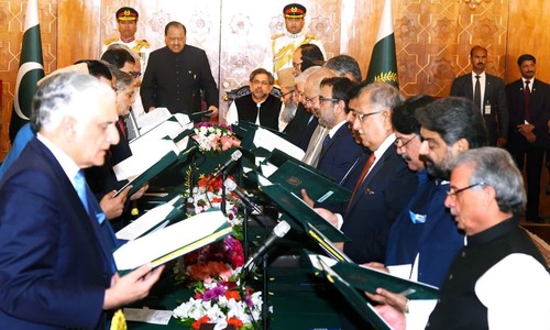 Newly formed cabinet vows to 'continue journey of progress, democracy'