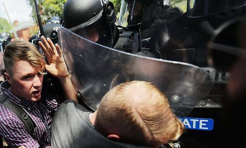 In pictures: 'Take America back' rally in Virginia turns violent In pictures: 'Take America back' rally in Virginia turns violent