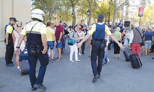 13 dead as van rams crowd in Barcelona &lsquo;terror attack&rsquo;