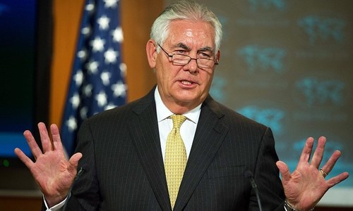 Tillerson urges India to seek rapprochement with Pakistan
