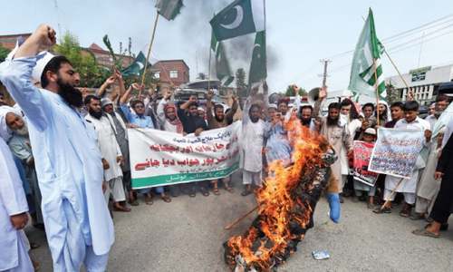 Rallies held to protest Trump diatribe against Pakistan