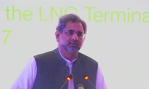 LNG is the only solution to Pakistan's energy crisis: PM Abbasi LNG is the only solution to Pakistan's energy crisis: PM Abbasi