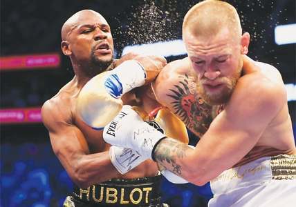 Fifty and out as Mayweather silences McGregor