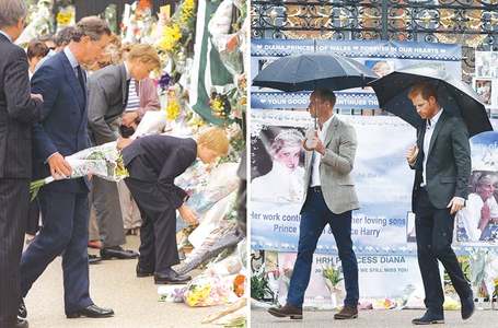 Sons lead tributes to Diana, 20 years after her death