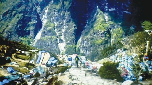There is Wi-Fi all over Everest, says photographer Danial Shah of his base camp experience