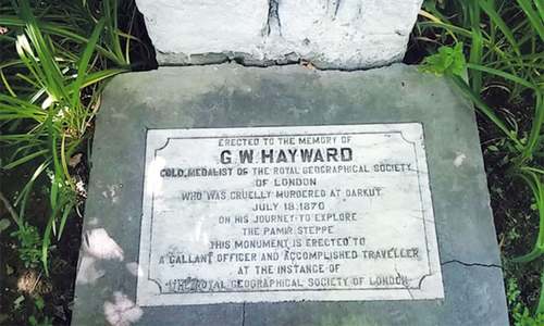 Gilgit&rsquo;s British cemetery: a local monument to the Great Game