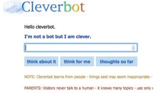 Cleverbot &mdash; chat with AI