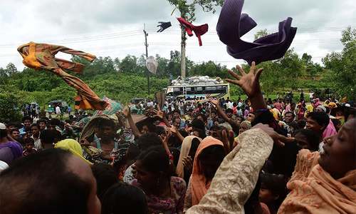 Rohingya rebels call one-month Myanmar ceasefire as exodus grows