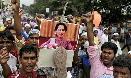'Proof' of Rohingya-set fires in Myanmar fails inspection