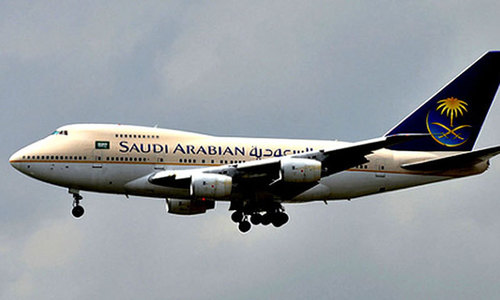 Passengers faint aboard Karachi-bound Saudi flight Passengers faint aboard Karachi-bound Saudi flight
