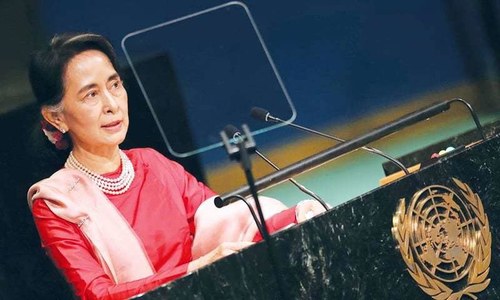 Myanmar&rsquo;s &lsquo;ethnic cleansing&rsquo; unites Suu Kyi&rsquo;s party, army and public