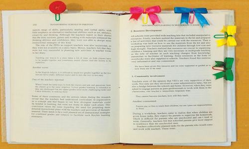 Wonder Craft: Paperclip bookmarks