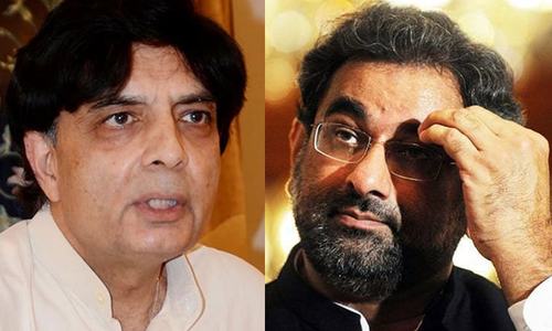 PML-N leaders’ row reveals internal split PML-N leaders’ row reveals internal split