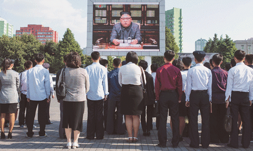 Trump, Kim call each other mad