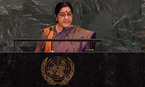 Pakistan 'export factory for terror', Indian FM says at UNGA