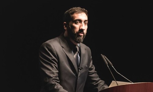 Nouman Ali Khan urges for 'theatre-free environment' to investigate allegations against him Nouman Ali Khan urges for 'theatre-free environment' to investigate allegations against him