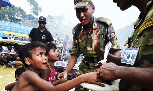 'Too many people': Refugee influx worries Bangladesh town