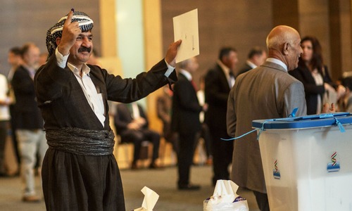 Tensions rise as Iraq Kurds defy Baghdad in historic independence vote