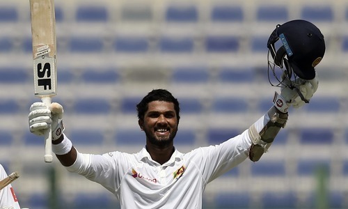 Chandimal makes it tough for Pakistan