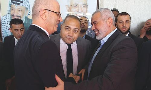 Palestinian PM visits Gaza in reconciliation move with Hamas