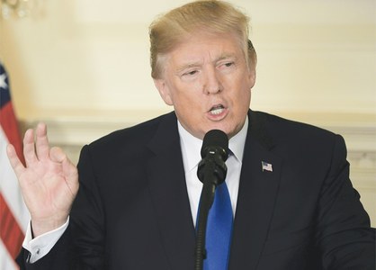 Trump strikes blow at Iran N-deal in major US policy shift