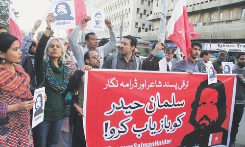 Abducting social media activists