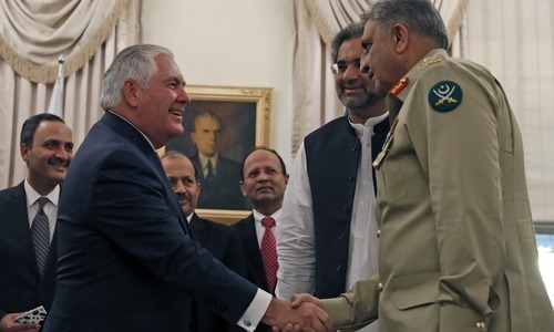 Tillerson asks Islamabad to step up fight against terrorists