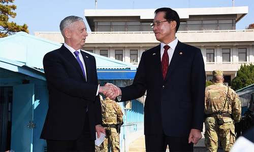 Mattis says US goal is 'not war' over North Korea Mattis says US goal is 'not war' over North Korea