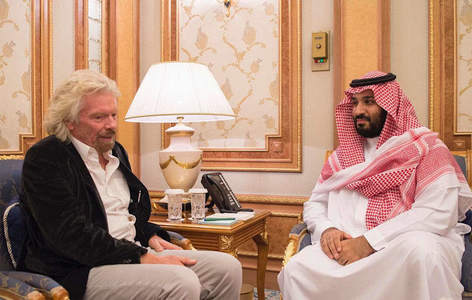 Saudi Arabia to invest $1bn into Richard Branson&rsquo;s space venture