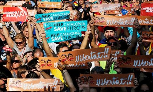 Global community rejects Catalan's independence declaration