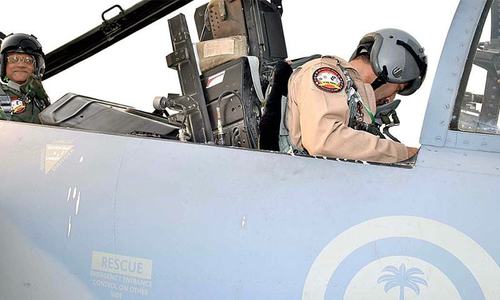 PAF chief vows air force 'ready as ever' for external challenges