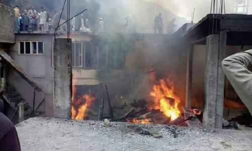 Man burnt to death as fire engulfs market in Kaghan
