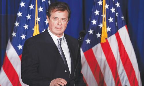 Ex-Trump campaign manager indicted on conspiracy, other charges