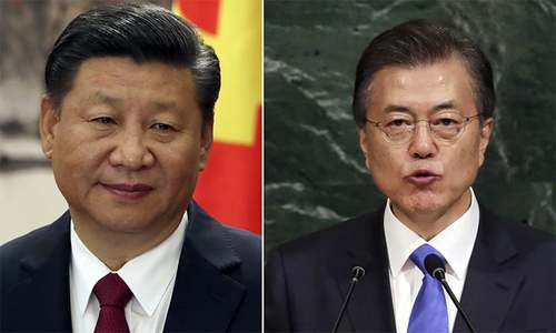 South Korea, China seek to thaw frozen ties