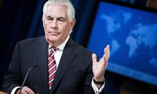 US to give Pakistan chance to strike terrorist targets, says Tillerson US to give Pakistan chance to strike terrorist targets, says Tillerson