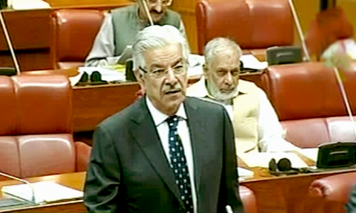 Khawaja Asif says his ministry not in control of foreign policy