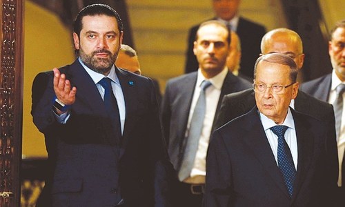 Lebanese president refuses to accept PM’s resignation until he returns Lebanese president refuses to accept PM’s resignation until he returns