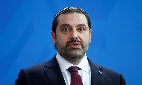 Outgoing Lebanese PM Hariri leaves Saudi, meets Abu Dhabi crown prince in UAE