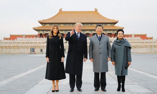 Trump in China for talks on North Korea Trump in China for talks on North Korea