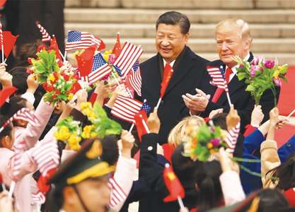 Trump, Xi present united front despite differences