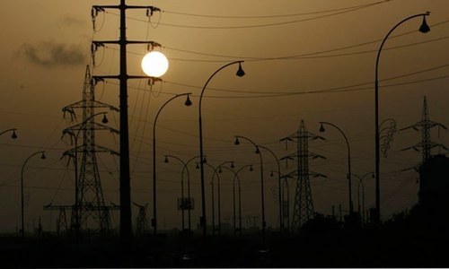 Chinese firm all but stops work on power transmission line