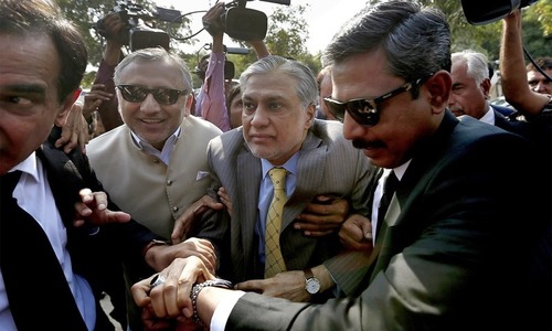 Non-bailable warrants out for ‘embattled’ Dar Non-bailable warrants out for ‘embattled’ Dar