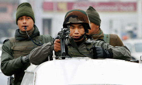 Five militants, one Indian soldier killed in gun battle in held Kashmir