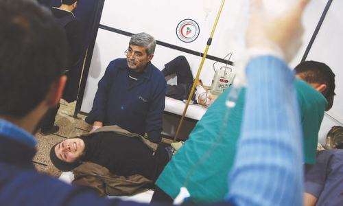 Syria ‘de-escalation zone’ sees civilians buried under rubble Syria ‘de-escalation zone’ sees civilians buried under rubble