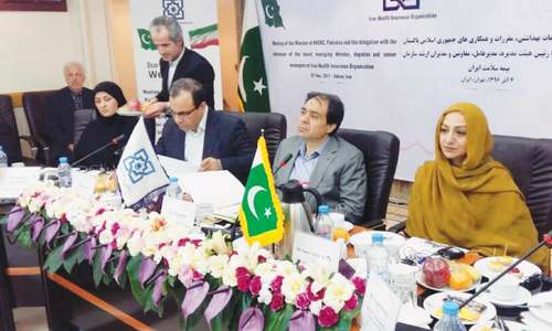 Pakistan, Iran to enhance cooperation in health sector