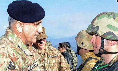 COAS briefed on infiltration routes used by militants at Pak-Afghan border COAS briefed on infiltration routes used by militants at Pak-Afghan border