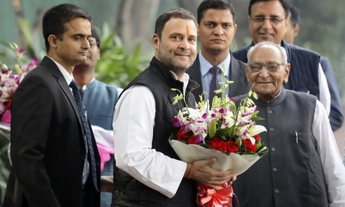 India's reluctant leader Rahul Gandhi takes party helm