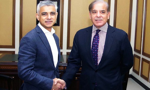 Mayor of London Sadiq Khan arrives in Lahore, meets CM Shahbaz Sharif Mayor of London Sadiq Khan arrives in Lahore, meets CM Shahbaz Sharif