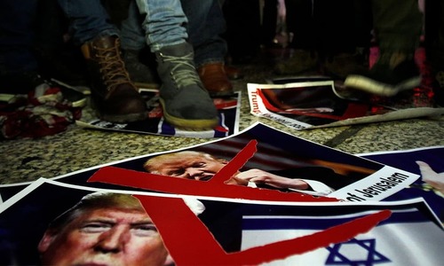 In pictures: Outpour of anger in Palestine as Trump recognises Jerusalem as Israeli capital In pictures: Outpour of anger in Palestine as Trump recognises Jerusalem as Israeli capital